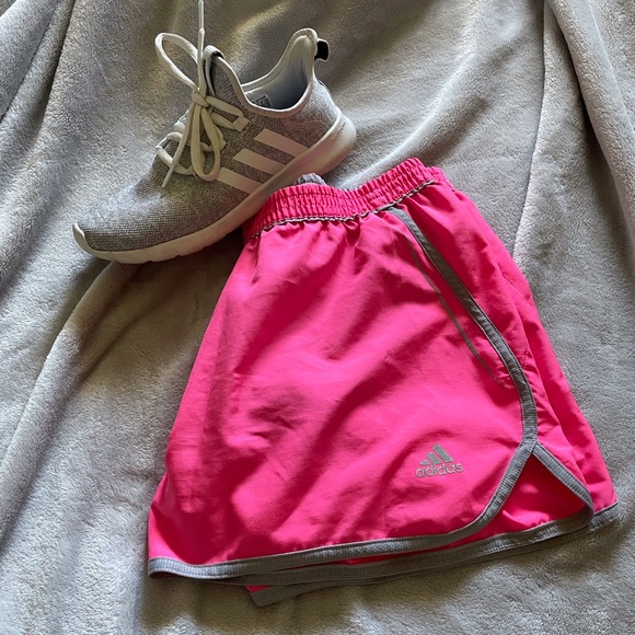 adidas Pants - Women’s Adidas Pink Running Shorts